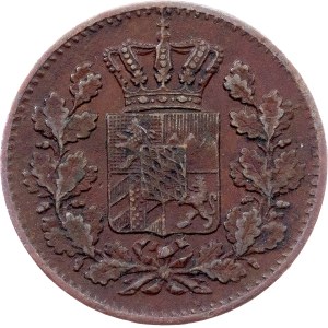 Kingdom of Bavaria, 1 Pfenning 1871, Munich