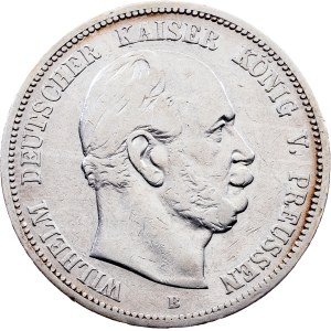 Kingdom of Prussia, 5 Mark 1875, B, Hanover