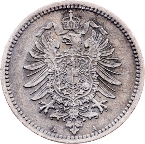 Germany, 50 Pfennig 1876, A, Berlin