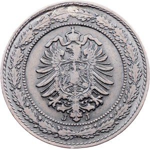 Germany, 20 Pfennig 1887, J, Hamburg