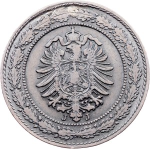 Germany, 20 Pfennig 1887, J, Hamburg