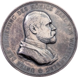 Kingdom of Württemberg, Medal 1890, Stuttgart