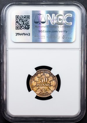 Germany, 50 Pfennig 1903, A, Berlin
