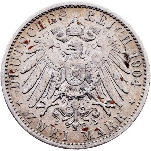 Kingdom of Prussia, 2 Mark 1904, A, Berlin