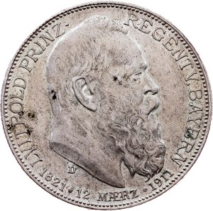 Kingdom of Bavaria, 2 Mark 1911, D, Munich