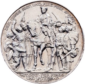 Kingdom of Prussia, 3 Mark 1913, A, Berlin
