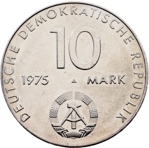 German Democratic Republic, 10 Mark 1975, A, Berlin