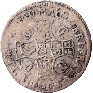 Scotland, 1 Merk 1669, Edinburgh