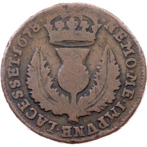 Scotland, 1 Bawbee 1678, Edinburgh