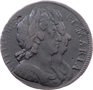 Great Britain, 1/2 Penny 1694, London