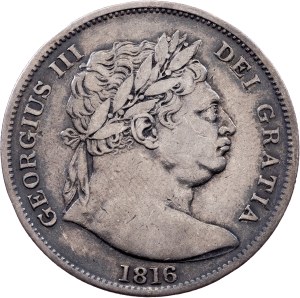 Great Britain, 1/2 Crown 1816, London