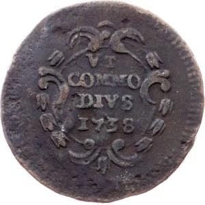 Kingdom of Sicily, 1 Grano 1738, Palermo