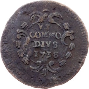 Kingdom of Sicily, 1 Grano 1738, Palermo