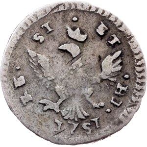 Kingdom of Sicily, 1/2 Tari 1751