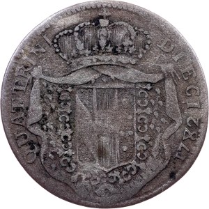 Grand Duchy of Tuscany, 10 Quattrini 1782, Florence