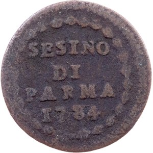 Duchy of Parma and Piacenza, 1 Sesino 1784