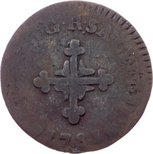 Kingdom of Piedmont-Sardinia, 1/2 Soldo 1789, Turin