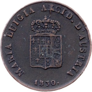 Duchy of Parma and Piacenza, 1 Centesimo 1830, Milan