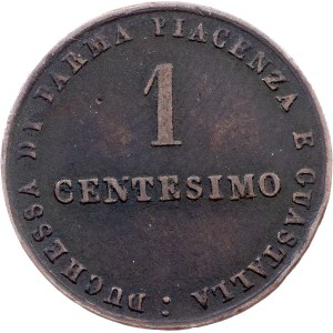 Duchy of Parma and Piacenza, 1 Centesimo 1830, Milan