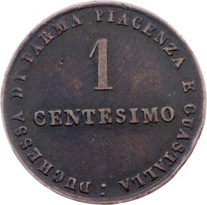 Duchy of Parma and Piacenza, 1 Centesimo 1830, Milan