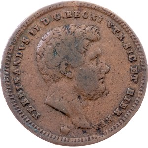Kingdom of the Two Sicilies, 2 Tornesi 1842, Naples