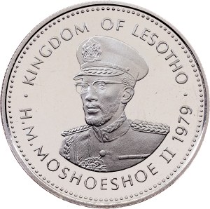 Lesotho, 25 Lisente 1979, Llantrisant