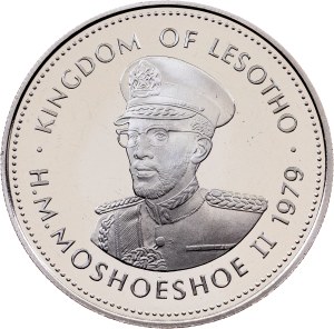 Lesotho, 50 Lisente 1979, Llantrisant