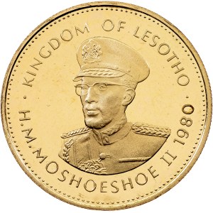 Lesotho, 5 Lisente 1980, Llantrisant