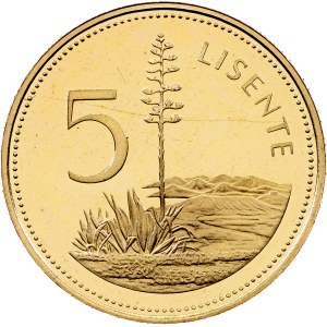 Lesotho, 5 Lisente 1980, Llantrisant