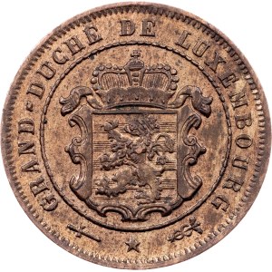 Luxembourg, 2 1/2 Centimes 1901, Brussels