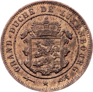 Luxembourg, 2 1/2 Centimes 1901, Brussels