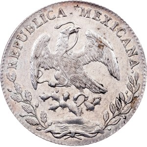 Mexico, 8 Reales 1895, Mo AB, Mexico