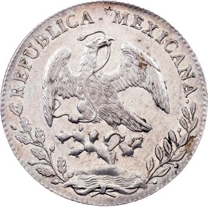 Mexico, 8 Reales 1895, Mo AB, Mexico