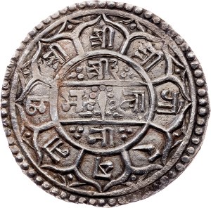 Nepal, 1 Mohar VS 1729 (1807)