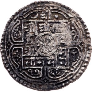 Nepal, 1 Mohar VS 1729 (1807)