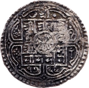Nepal, 1 Mohar VS 1729 (1807)