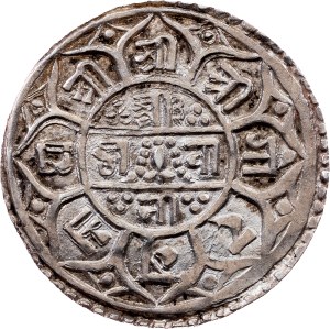 Nepal, 1 Mohar VS 1740 (1818)