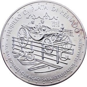 Netherlands Antilles, 25 Gulden 1973, Ottawa