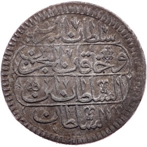 Ottoman Empire, 1/2 Kurush / Yirmilik AH 1115 (1704), Constantinople
