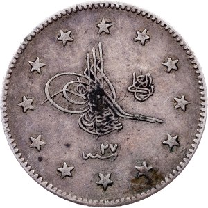 Ottoman Empire, 2 Kurush AH 1293//27 (1902), Constantinople