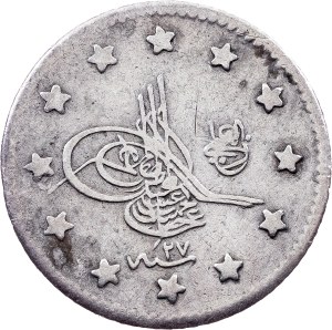 Ottoman Empire, 1 Kurush AH 1293//27 (1902), Constantinople