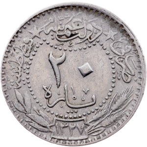 Ottoman Empire, 20 Para AH 1327//6 (1914), Constantinople