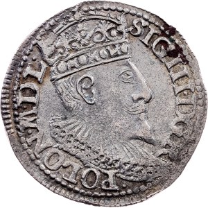 Polish-Lithuanian Commonwealth, Trojak / 3 Grosze 1597, IF, Olkusz
