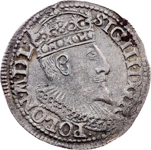 Polish-Lithuanian Commonwealth, Trojak / 3 Grosze 1597, IF, Olkusz