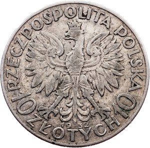Poland, 10 Zlotych 1932, London