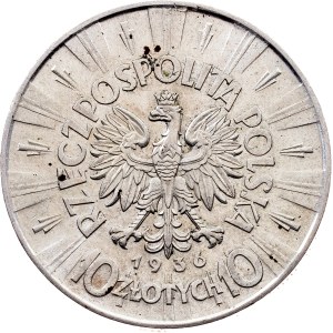 Poland, 10 Zlotych 1936