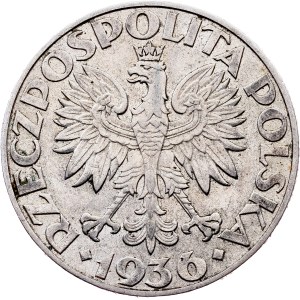 Poland, 5 Zlotych 1936