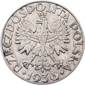 Poland, 5 Zlotych 1936