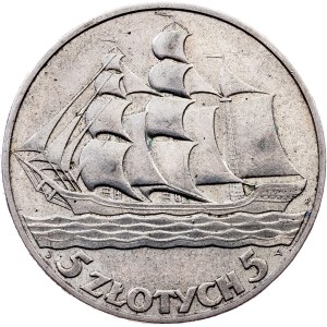 Poland, 5 Zlotych 1936