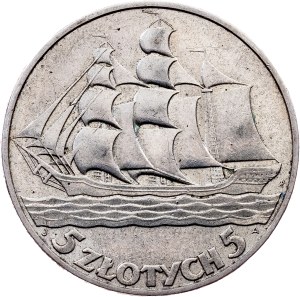 Poland, 5 Zlotych 1936